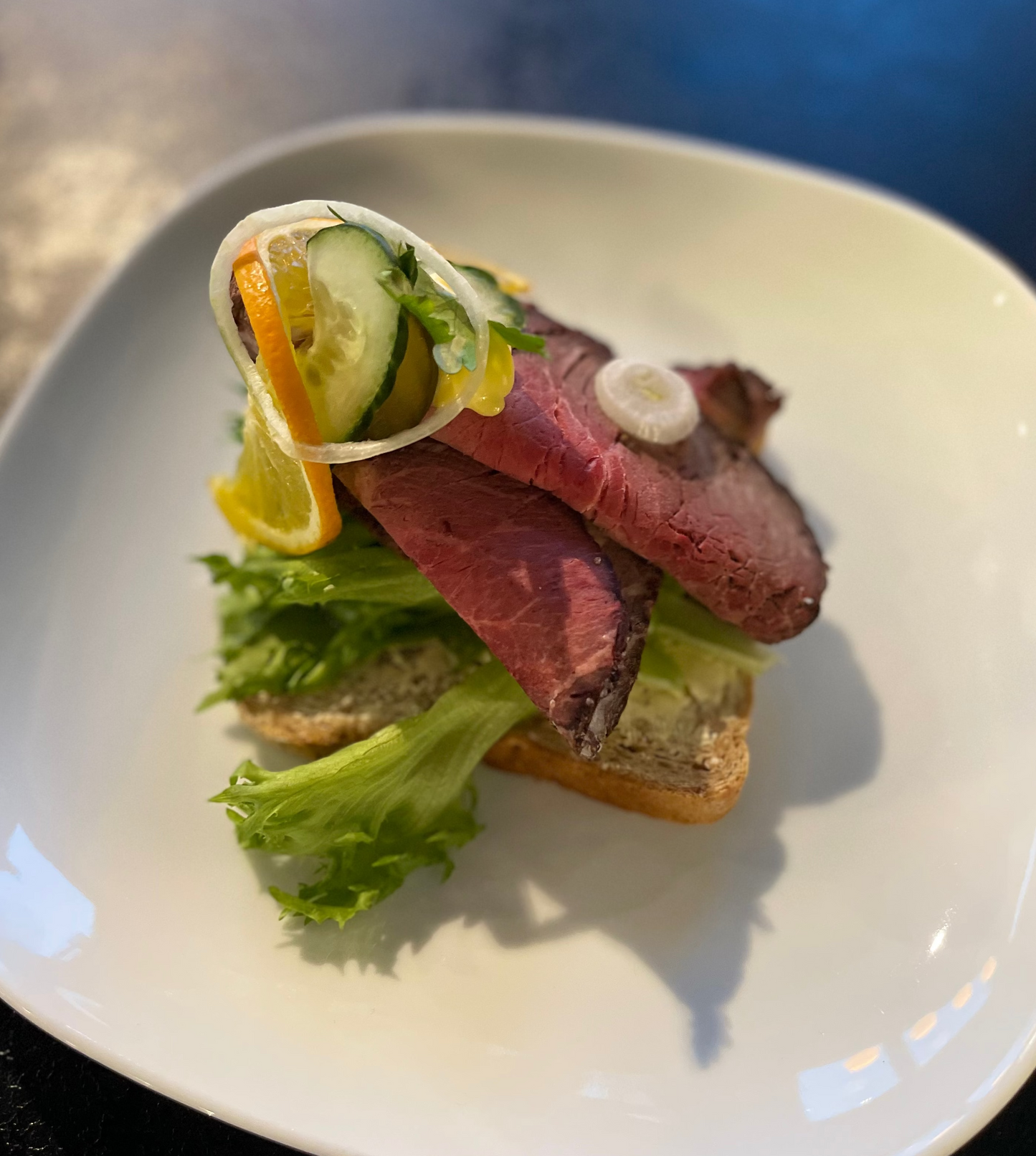 Roastbiffsmørbrød