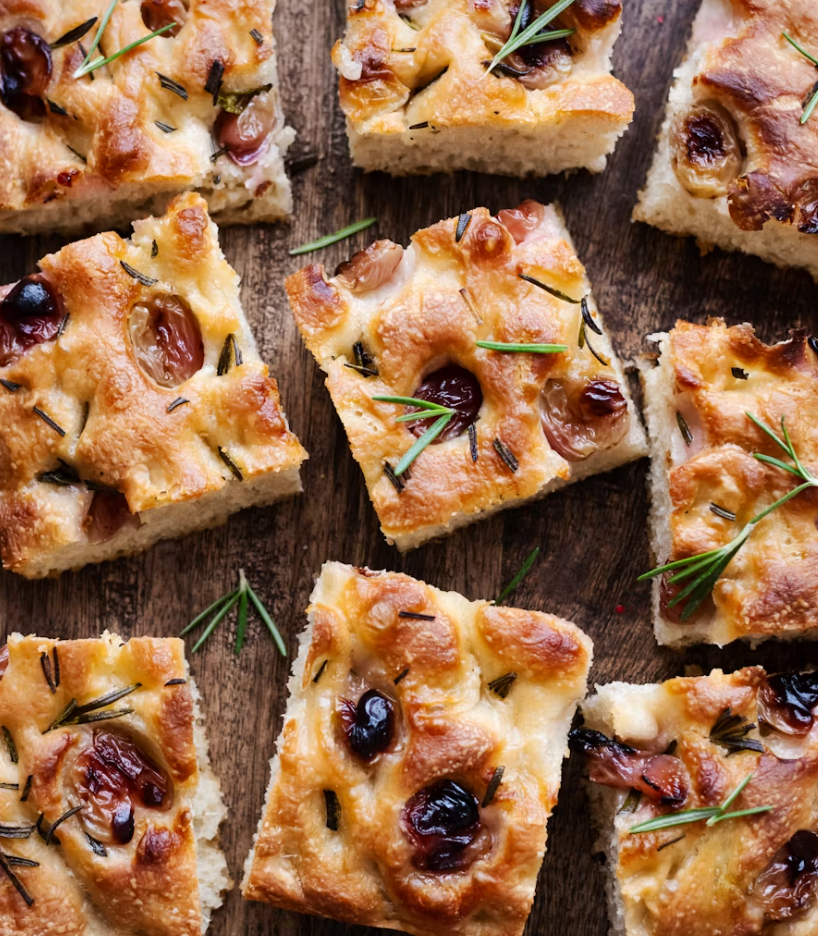 Focaccia og aioli