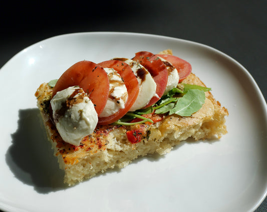Focaccia Tomat & mozzarella