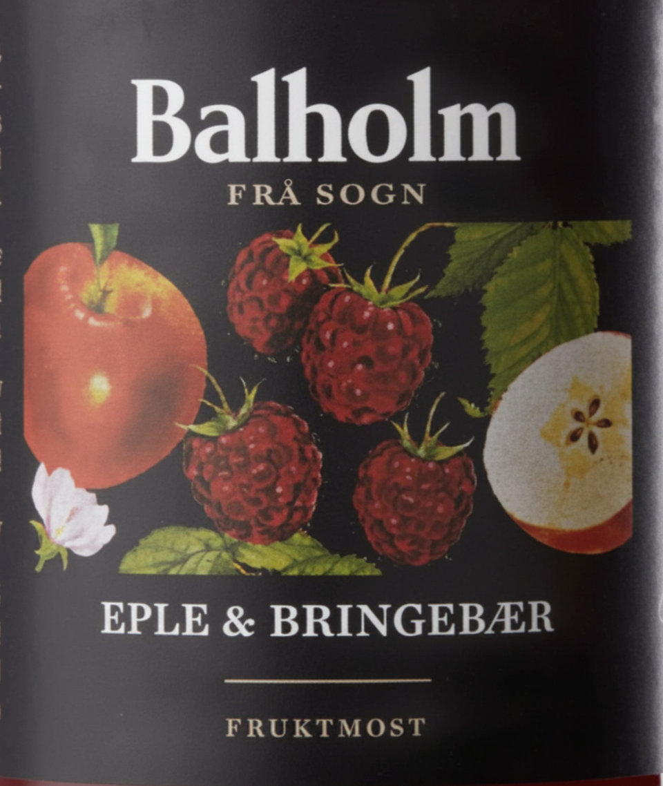 Balholm Eple & Bringbær fruktmost