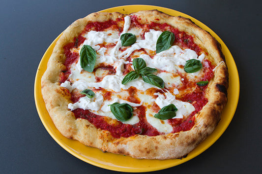 burata pizza