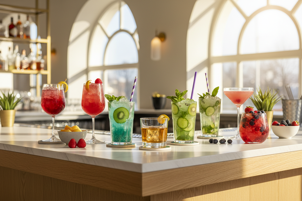 Cocktails & Mocktails in one place