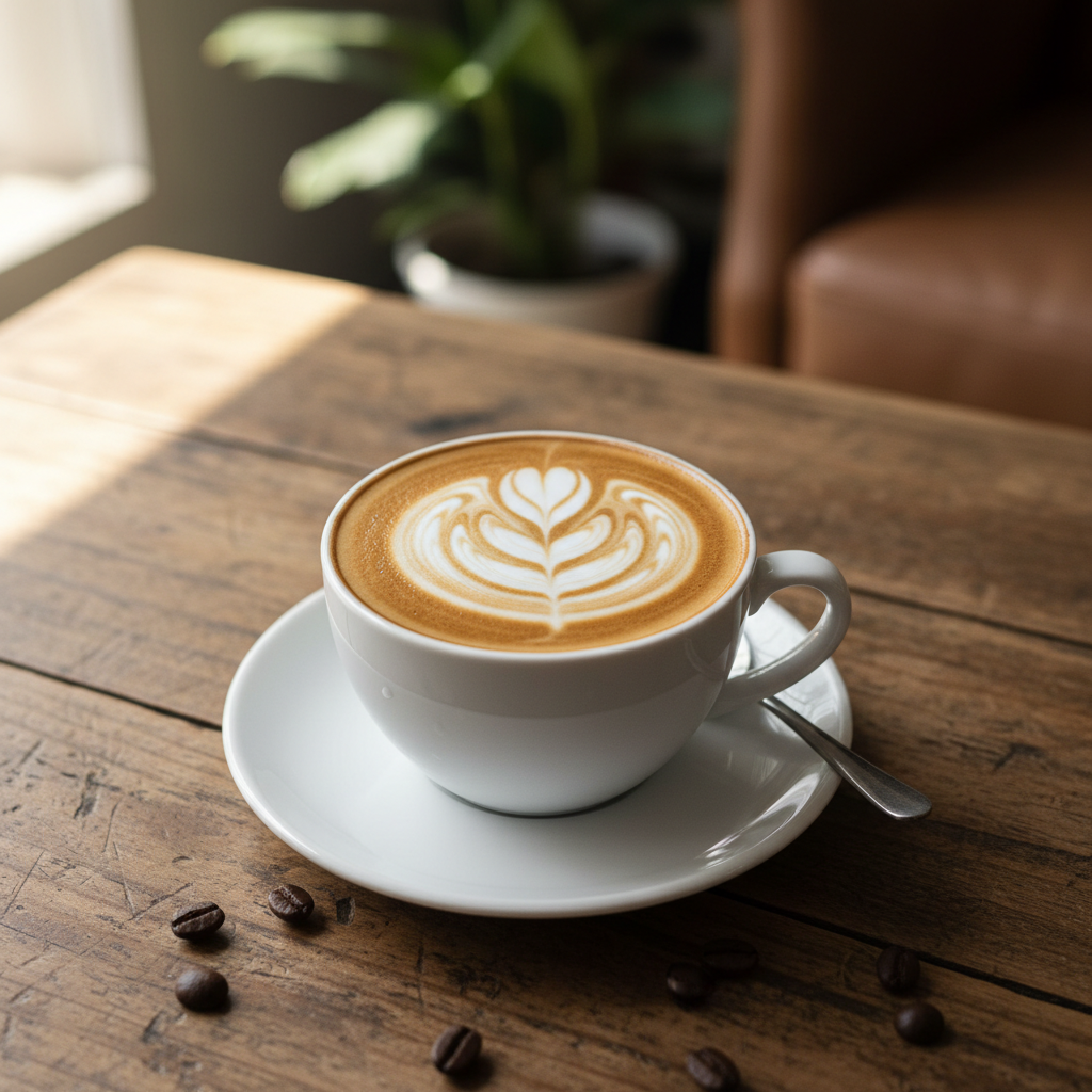 Flat White coffee square image