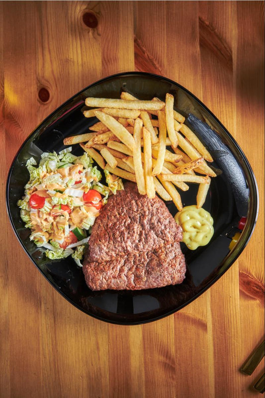 Roast beef w/ french fries