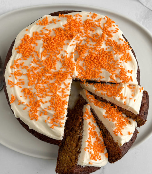 Gulerot m/ appelsin og Kanel Kake