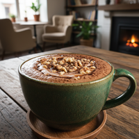 Valnøtt Sjokolade Latte square image